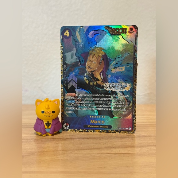 Marco the phoenix one piece proxy Card and figurine - Picture 1 of 2